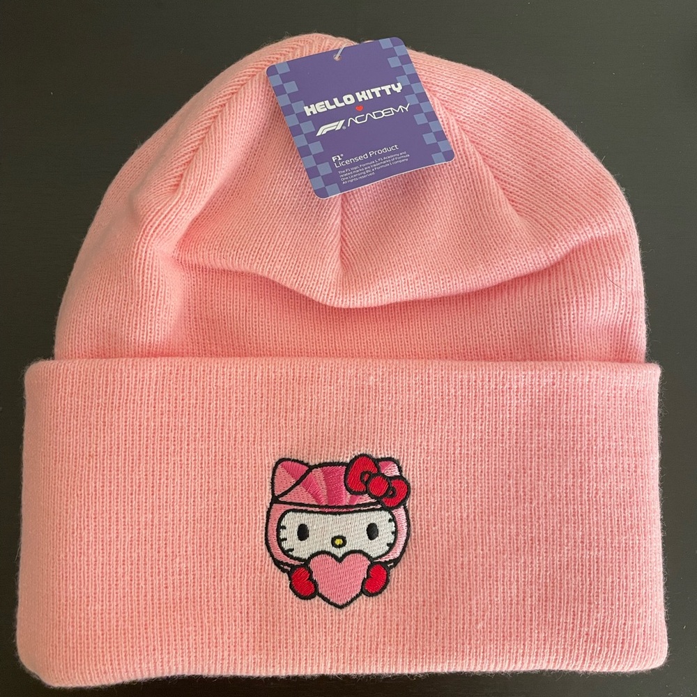 Hello Kitty Formula 1 F1 Las Vegas Beanie